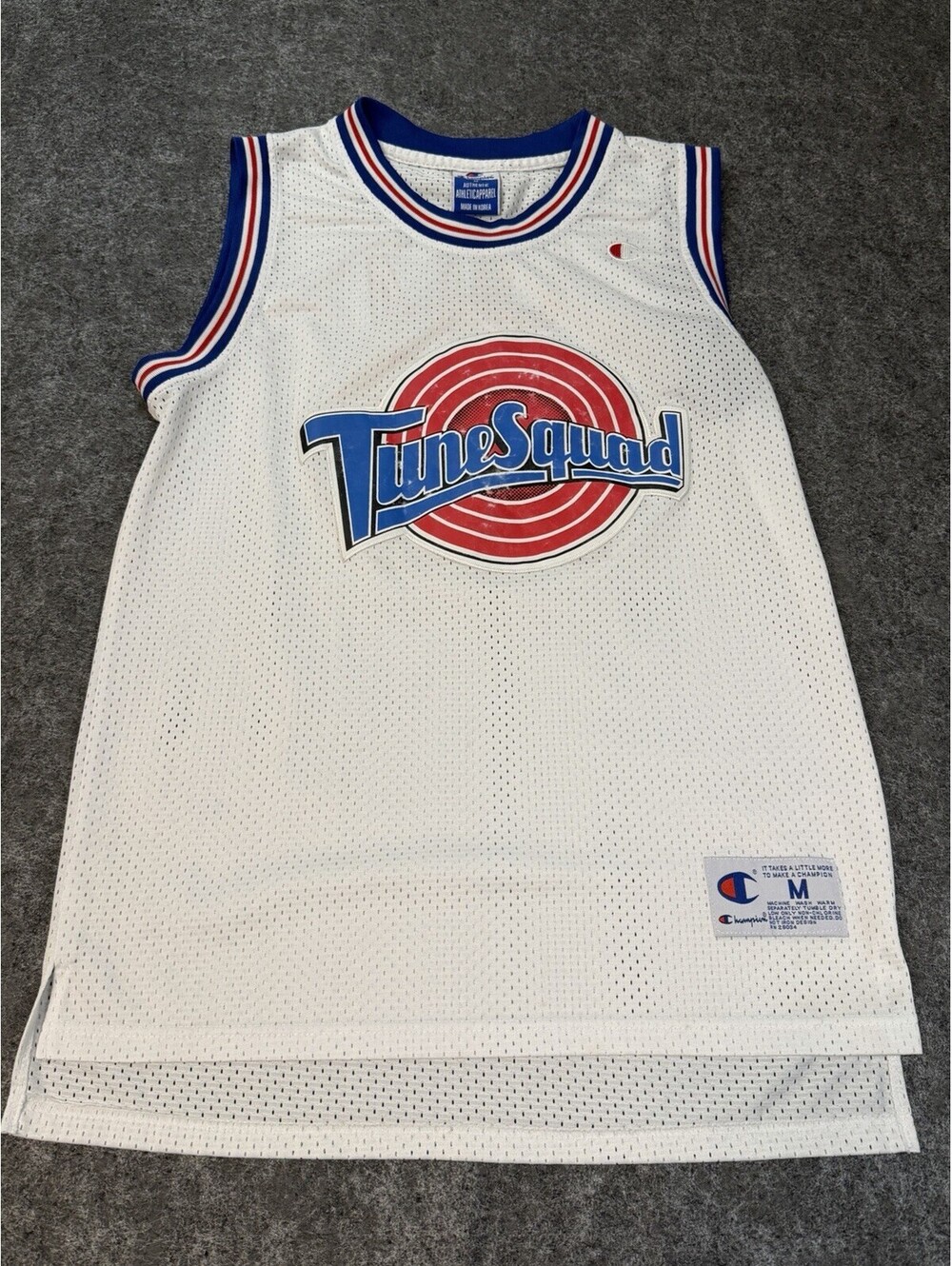 Champion Space Jam Tune Squad Lola #10 Jersey Mens M White Made in Korea VTG